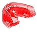 Double Braces Strapless Mouth Guard, Red, Adult