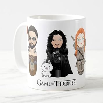 exciting Lives Games of Thrones Ceramic 325ml Coffee Mug (2461, Multicolour)
