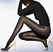 Wolford Satin Touch 20 Tights - Tights for Women - Logo Waistband - Nylon Fabrication - Cotton Gusset Black LG (5'1