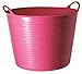 TubTrug SP26PK Medium Pink Flex Tub, 26 Liter