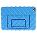 Gumdrop Cases Hideaway Stand for Apple iPad mini 4 (Late 2015) A1538 A1550 Rugged Tablet Case Shock Absorbing Cover, Light Blue/Royal Blue