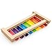 MoTrent Wooden 8 Notes Xylophone - First Musical Instrument for Children, Portable Music Toys for Kids Baby with 2 Wood Mallets