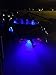 Typhon Transom Drain Plug Led Light Made in the U.S.A. Blue *Lifetime Warranty*