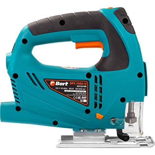 Bort Stichsäge BPS-700X-Q 650 Watt, 500-3000 UpM, elektronischer Drehzahlregelung, Pendelhubstichsäge, Schnitttiefe… – Bild 3