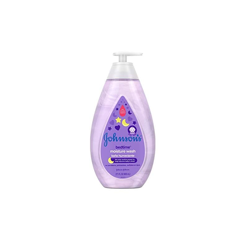 Johnson’s Tear-Free Bedtime Baby Moisture Wash with Soothing NaturalCalm Aromas, 27.1 fl. oz