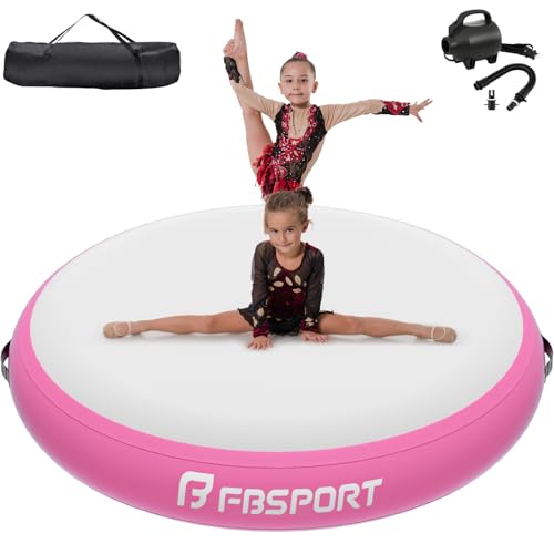 FBSPORT Airspot Aufblasbare Airtrack Matte Turnmatte Air Barrel