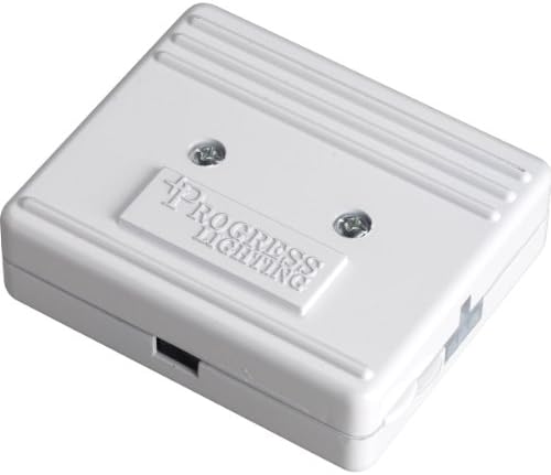 Progress Lighting P874030 Hal3 Junction Box Accepts Direct Covered Wire Wire Input And Provides Power For Hal3 Systems White