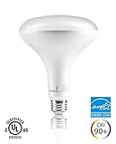 Hyperikon BR40 LED Bulb, 15W (100W equivalent), 1300lm, 2700K (Warm White), CRI 90+, Wide Flood Light, 110° Beam Angle, Medium Base (E26), Dimmable, UL and ENERGY STAR