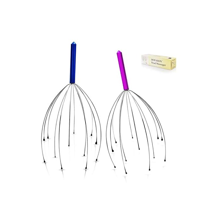 HOFASON Scalp Massager, Handheld Head Massager Tingler, Scratcher for Deep Relaxation, Hair Stimulation and Stress…