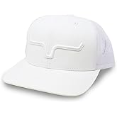 Kimes Ranch Caps Adjustable Snapback Weekly Trucker Hat White