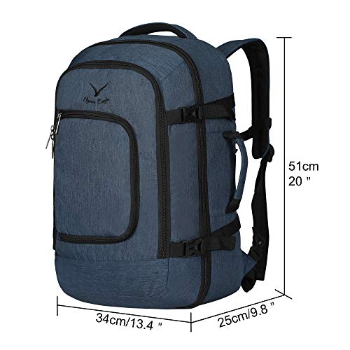 Hynes Eagle Travel Backpack 40L Flight Approved Carry on Backpack Men