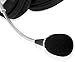 Sonitum USB Headset for Computer, Chat, Skype, Webinar, Call Center Headphone - Noise-Isolating Flexible Microphone Ear Pads - USB 6ft Cable - Easy Accessible Button Controls