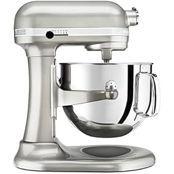 Kitchenaid Professional 600 Stand Mixer 6 quart, Sugar Pearl (Certified Refurbished)