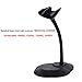 infocal Barcode Scanner Stand Holder, 360° Adjustable Hands Free Bar Code Scanning Goose Neck Stand for Symbol LS2208 Honeywell 1250G Barcode Scanner