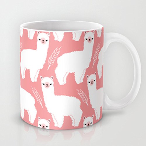 The Alpacas II Hot Coffee Mug 11 Oz. Geramic Funny Mug