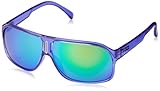 Dot Dash Cannonball Oval Sunglasses,Purple Translucent,62 mm