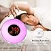 CrazyFire Sunrise Alarm Clock,Wake up Light Alarm Clock with Temperature/Humidity Monitor,Snooze Function,10 Brightness,6 Color Switch,Kids Alarm Clock for Bedrooms,Party,Festival