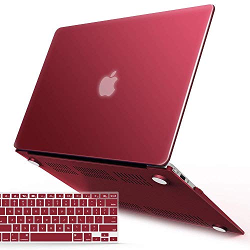 IBENZER MacBook Air 11 Inch Case Model A1370 A1465, Soft Touch Plastic Hard Shell Case Bundle with K - //coolthings.us