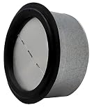 ALDES 4 Inch Round Spring Loaded Backdraft Damper - Professional Grade