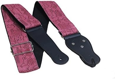 Pure Cotton Wide Guitar Strap for Acoustic and Electric Guitars Bass
