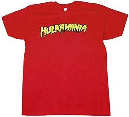 Hulk Hogan Hulkamania Red T-Shirt-Small
