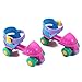 Liberty Imports Grow-with-Me Easy Training Adjustable Inline Rollerskates (Pink)