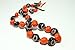 NFL Chicago Bears Go Nuts Kukui Nut Lei Necklace