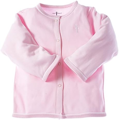 little pharo 100% Extra-Long Staple Egyptian Cotton Long-Sleeved Shirt (pink, size 18-24 months)