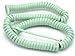 Telephone Cord Handset Curly - Phone Color Earth Day Green 15ft - Works on virtually all Trimline Phones and Princess Telephones - Landline Telephone Accessory iSoHo Phones