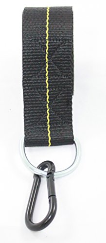 Hammock Straps - Tree Straps With Carabiner - 2 Inch X 8 Foot - Heavy Duty 4,000 lb Webbing - Hammock Tree Straps - Made in USA