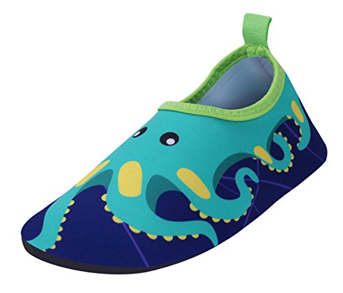 Vivay Toddler Kids Water Shoes Quick Drying Swim Beach Shoes Aqua Socks for Boys & Girls