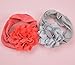 QandSweet Baby Girl's Headbands Newborn Bows Soft Nylon Head Wraps for Photograph (Mixed 6 Pack)