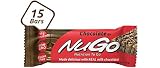 NuGo All-Natural Nutrition Bar, Chocolate, 1.76-Ounce Bars (Pack of 15)