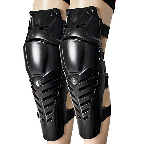 image for Wolfbike WOSAWE Motorbike Protective Gear, Adult Adjustable Knee Elbow