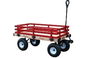 Millside Industries Wooden Express Wagon, 16-Inch X 36-Inch