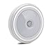 Motion Sensor Light, Pretid Motion Sensing Light Battery Operated LED Bedside Wall Light Anywhere (1, White 1)