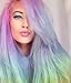 Hair Chalk Unicorn Colors For Holographic Glow, Shimmer Set of 6 Colors, For Party, Festival, and Fun