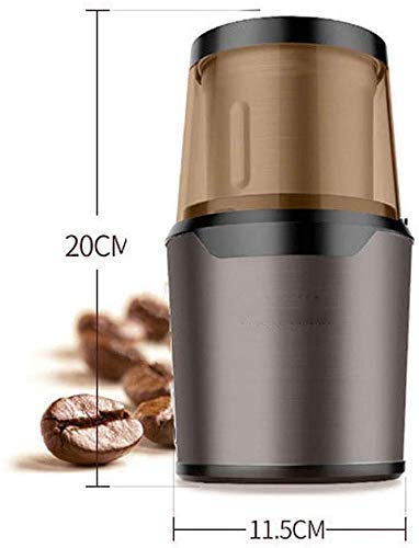 GNLIAN HUAHUA Kaffeemaschine. 300W tragbare elektrische Kaffeemühle Haushalt Bean Trockenschleifmaschine Kaffeemaschine… – Bild 8