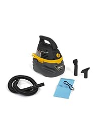 WORKSHOP Wet Dry Vacs WS0250VA aspiradora portátil compacta para agua y polvo, pequeña, de 2.5 galones, punto máximo 1.75 HP.