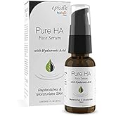 Pure Hyaluronic Acid Serum for Face - Hyalogic Natural HA Face Serum, Non-Greasy, Fragrance-Free Formula - Hyaluronic Acid Serum— Soften & Hydrate Skin | 1 Fl. oz.