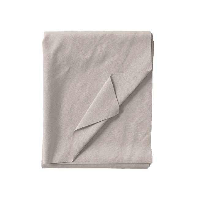 Homemania Plug Two – Double, Solid Colour – for Bed – with Grey Cotton Pillowcase, 240 x 290 cm