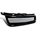 Spec-D Tuning HG-JET99TR VW Jetta Bora Black Front Grille W/Aluminum Mesh