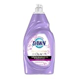 Dawn Ultra Hand Renewal with Olay Beauty Dishwashing Liquid, Lavender Silk, Purple, 38 Ounce