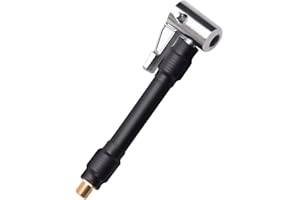 Flexible Extension Tire Valve Adaptor, air hose inflator adapter, Standard tire valve thread Quick connect and release, Self 