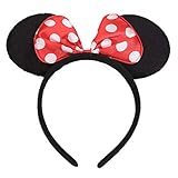 NiuZaiz 1pc Red Mouse Ears Headband