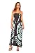 Riviera Sun 21611-GM-XL Strapless Tube Maxi Dress/Summer Dresses Grey/Mint