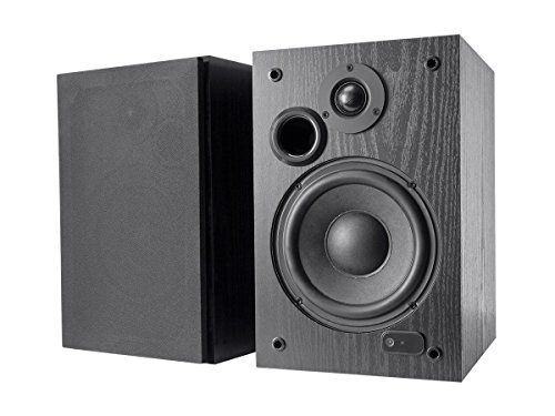 Monoprice 113259 bluetooth bookshelf speakers with usb