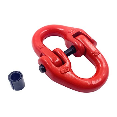 ENIXWILL 2pc 1/2 inch Tow Hitch Safety Chain Connector Link Hammerlock