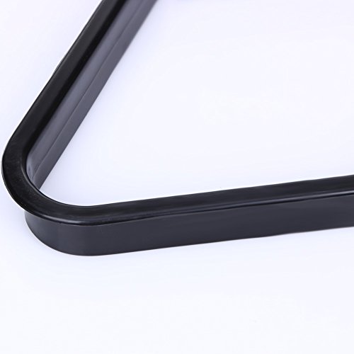 ttnight Billiards 9 Ball Pool Table Triangle Rack Heavy Duty Black Plastic