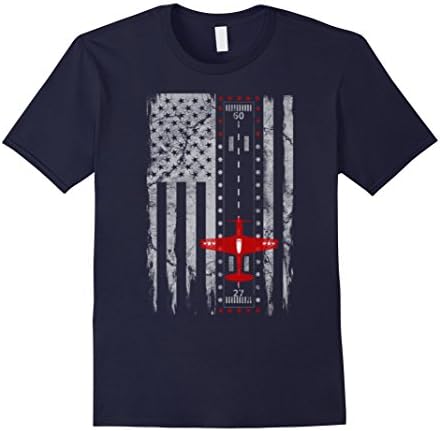 Men's P 51 Mustang American Military Aircraft Lover T-Shirt XL Navy